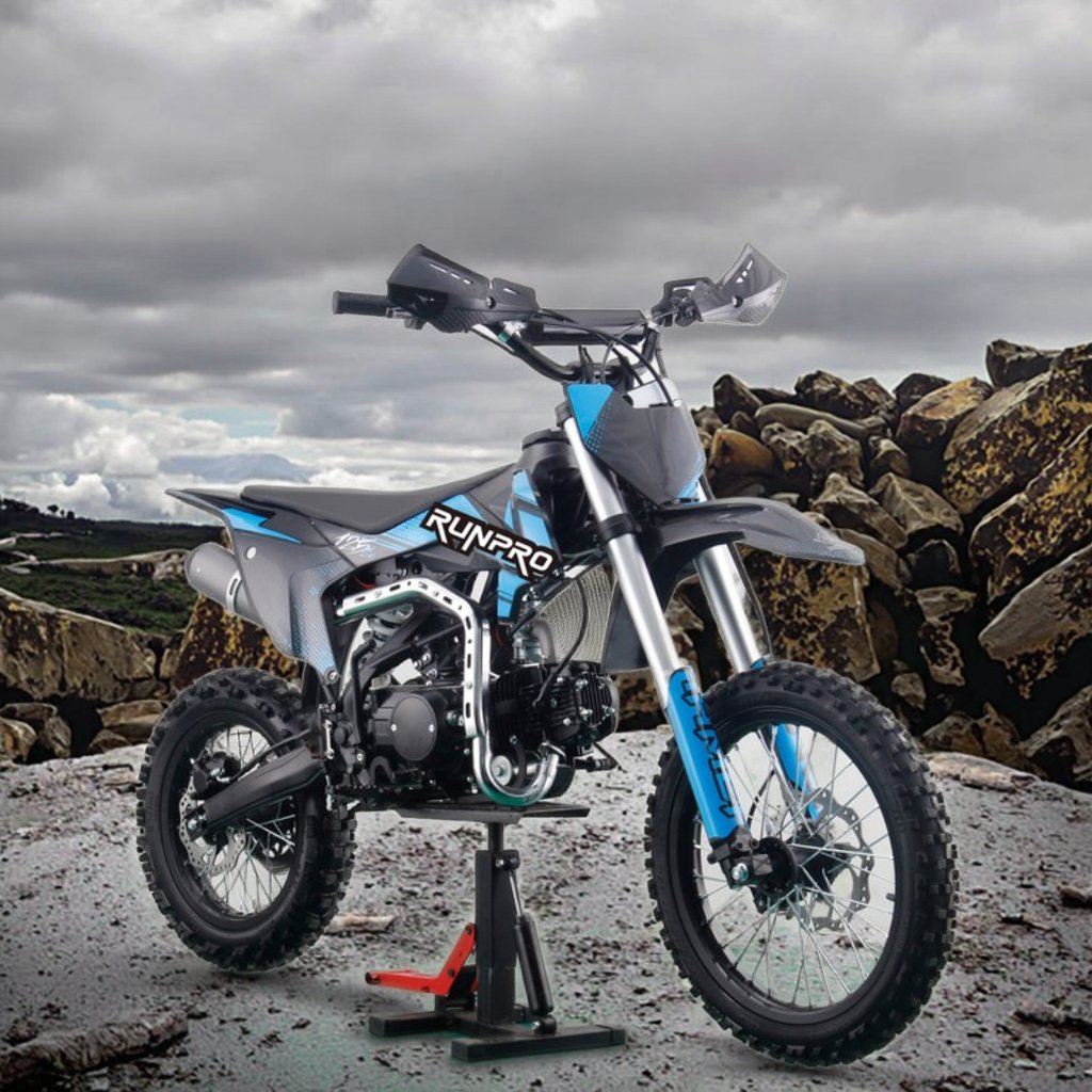 CE Certified New 125CC 140CC 190CC Adult Gasoline Off-Road 4 Stroke Sports Pitbike Dirt Bike Manual Clutch Gas Fuel Chain Drive